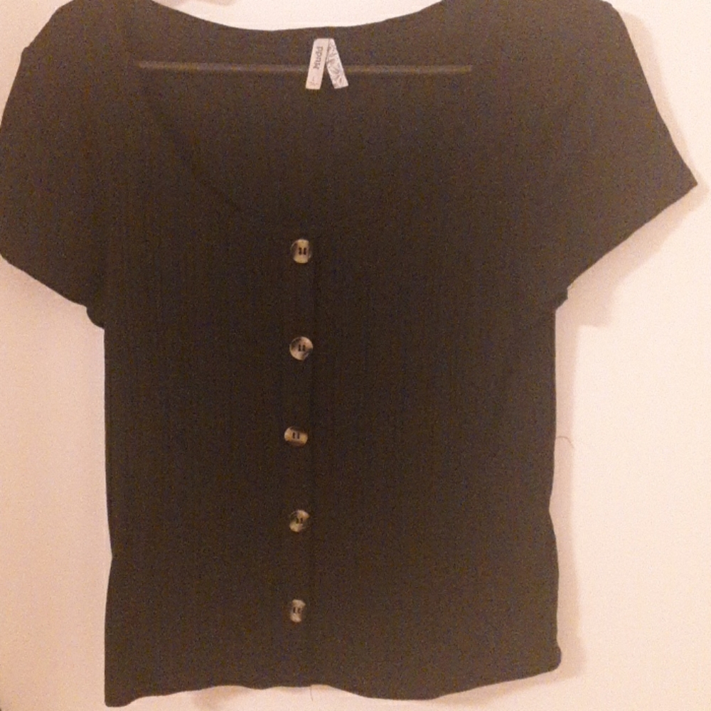 Top with buttons